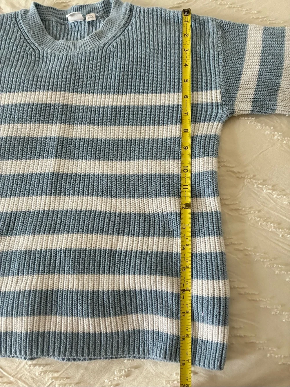 Gap coastal striped sweater women XS